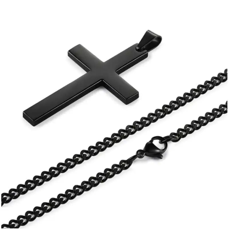 Gothic Cross Pendant Necklace