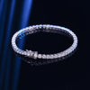 Moissanite Tennis Bracelet in S925 Sterling Silver