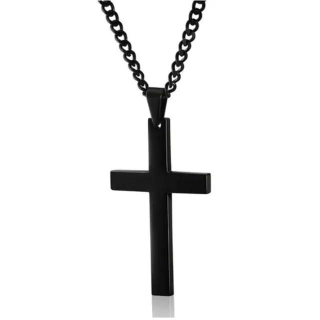 Gothic Cross Pendant Necklace